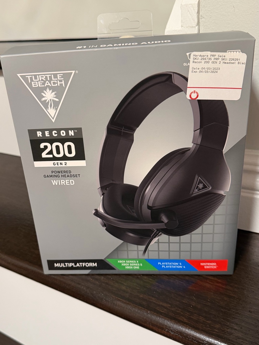 Turtle Beach Recon 200 Gen 2 Wired Gaming Headset - Black